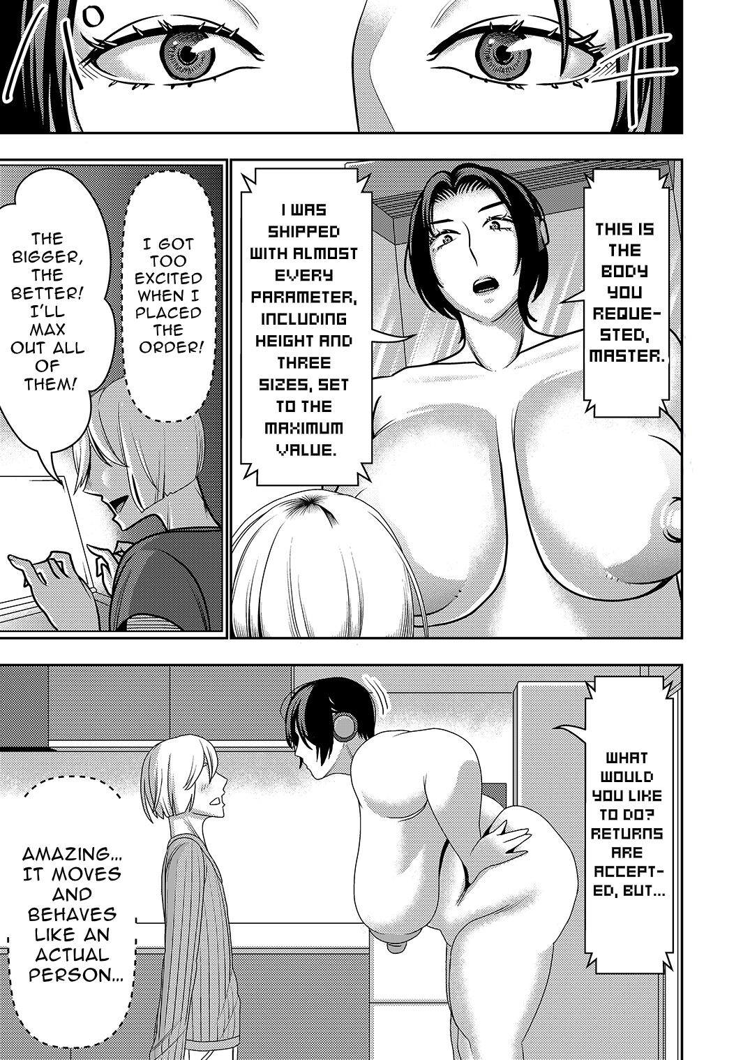 Furyouhin Sexaroid ga Ero Sugiru node Henpin o Kangaeteiru! | This Defective Sexaroid is TOO LEWD, so I'm thinking of returning it! page 5 full