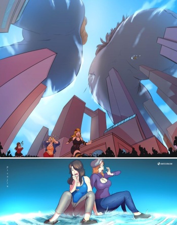 A Weekend Alone Extras (Giantessfan) cover