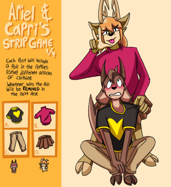[DeerKid] Ariel & Capri's Strip Game cover