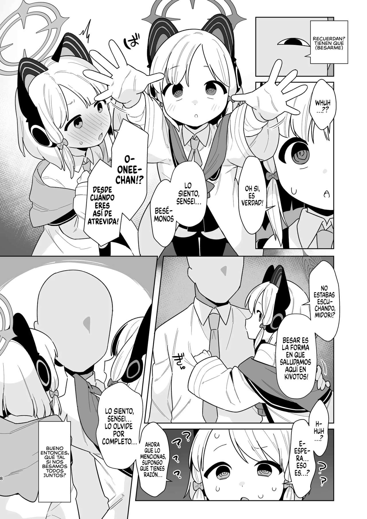 BluArch Saimin-bu 2 ~Saiba Midori & Momoi Hen~ | The Blue Archive Mind Control Club ~Gamer Twins Chapter~ page 7 full