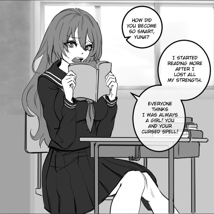 Delinquent to Shy Girl page 12 full