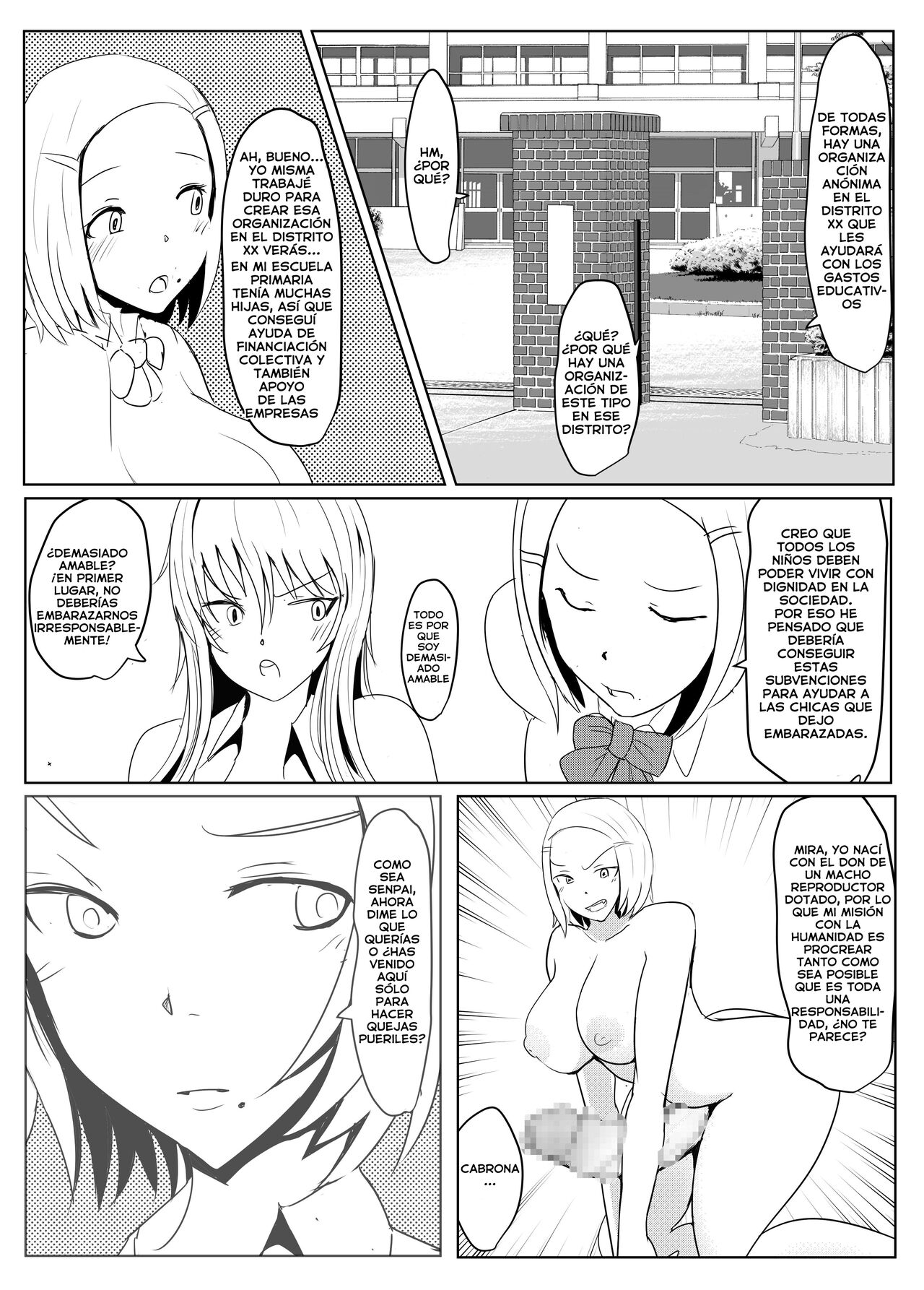 Diario de Apareamiento de Yarichin Futanarikko - Parte 3 | Edicion JK Episodio 2 page 9 full
