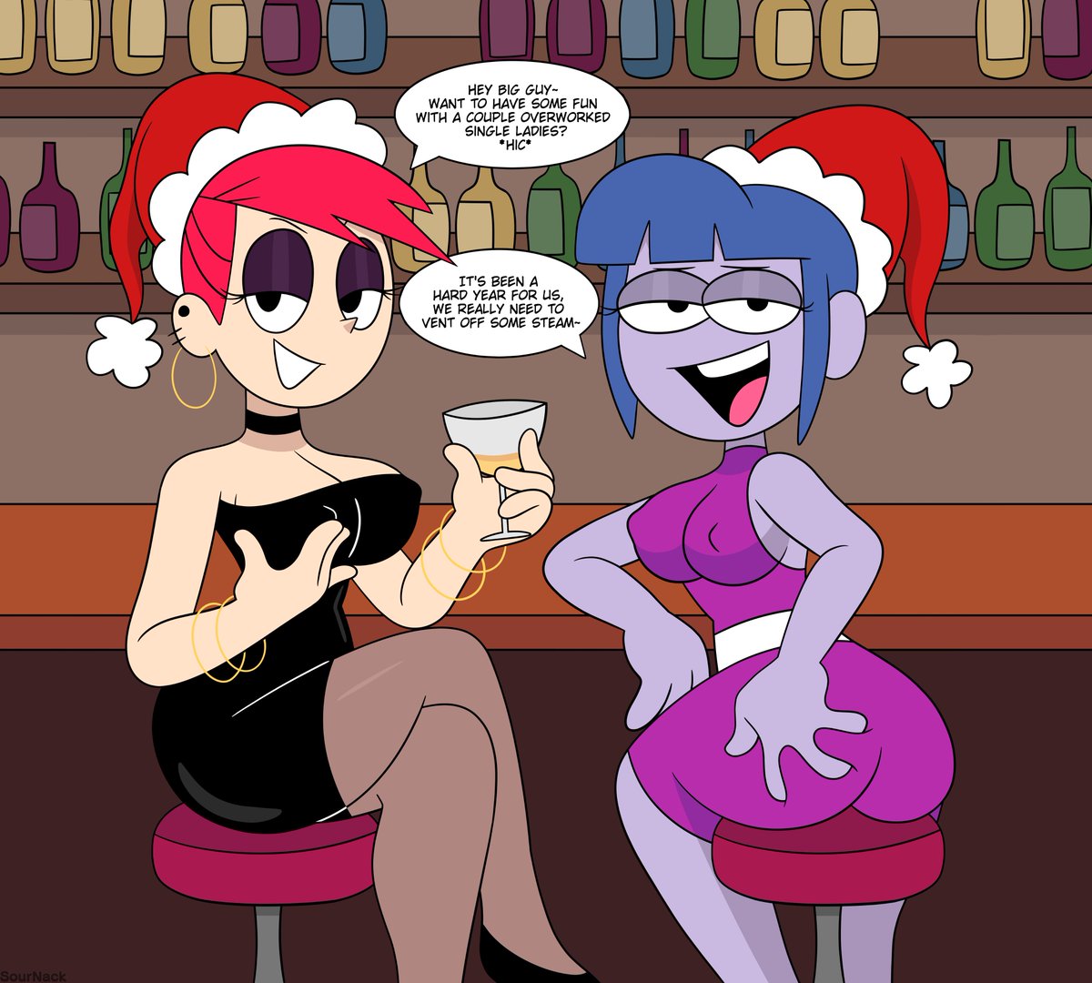 Frankie & Gloria: Girls night out page 1 full