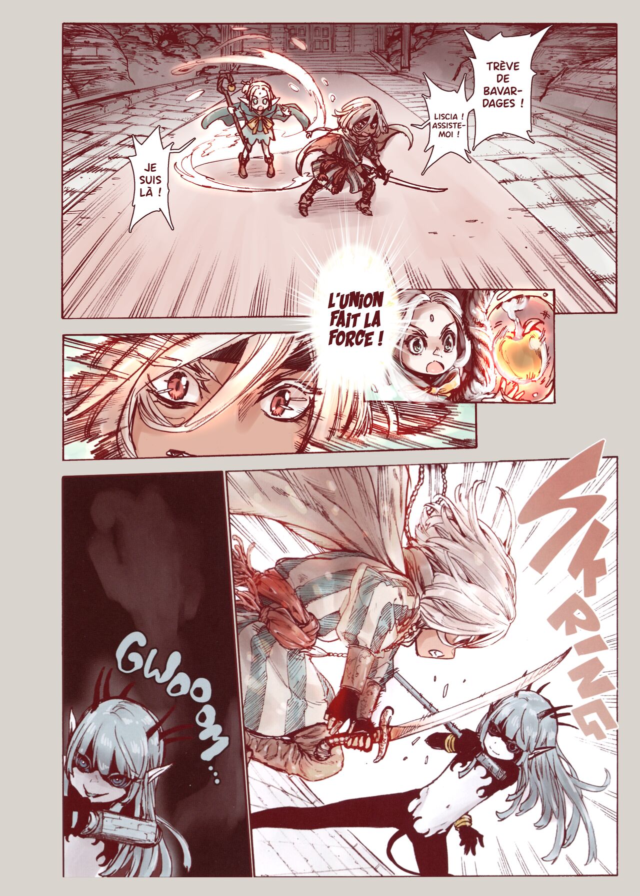 Daraku no Majo Shounen Yuusha to Tsurupeta Elf wa Ika ni Shite Majo ni Yabureta ka | La Sorcière de la Dépravation page 11 full