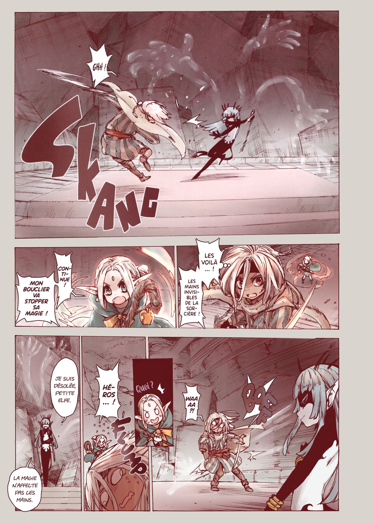 Daraku no Majo Shounen Yuusha to Tsurupeta Elf wa Ika ni Shite Majo ni Yabureta ka | La Sorcière de la Dépravation page 12 full
