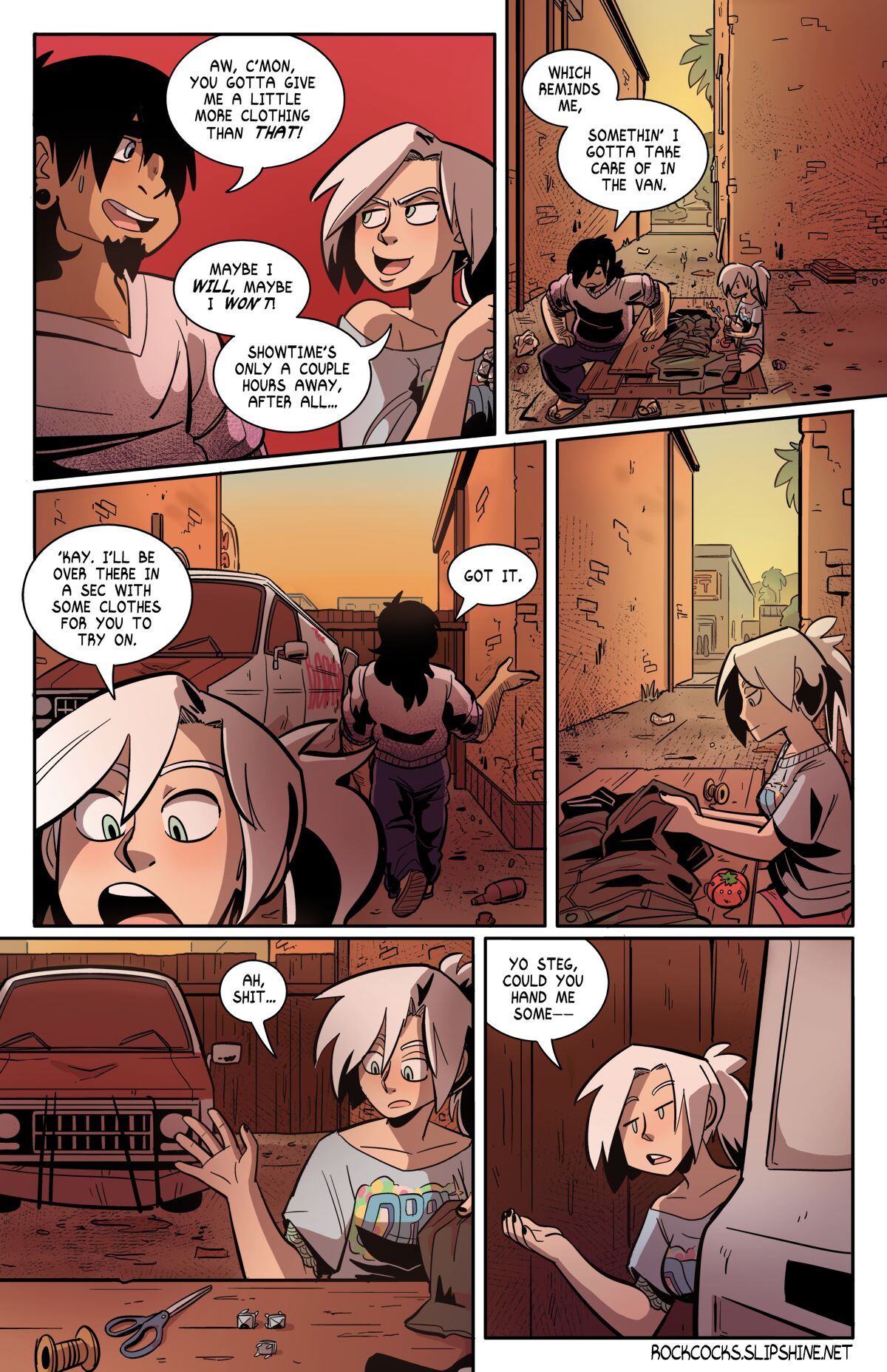 The Rock Cocks - Track 2: Showtime page 12 full