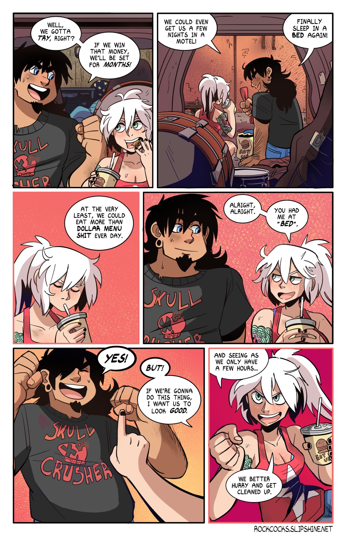 The Rock Cocks - Track 2: Showtime page 6 full