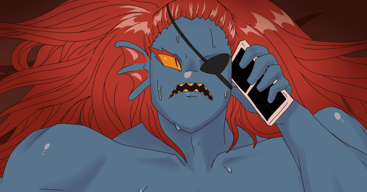 In Bed with Undyne page 1 full