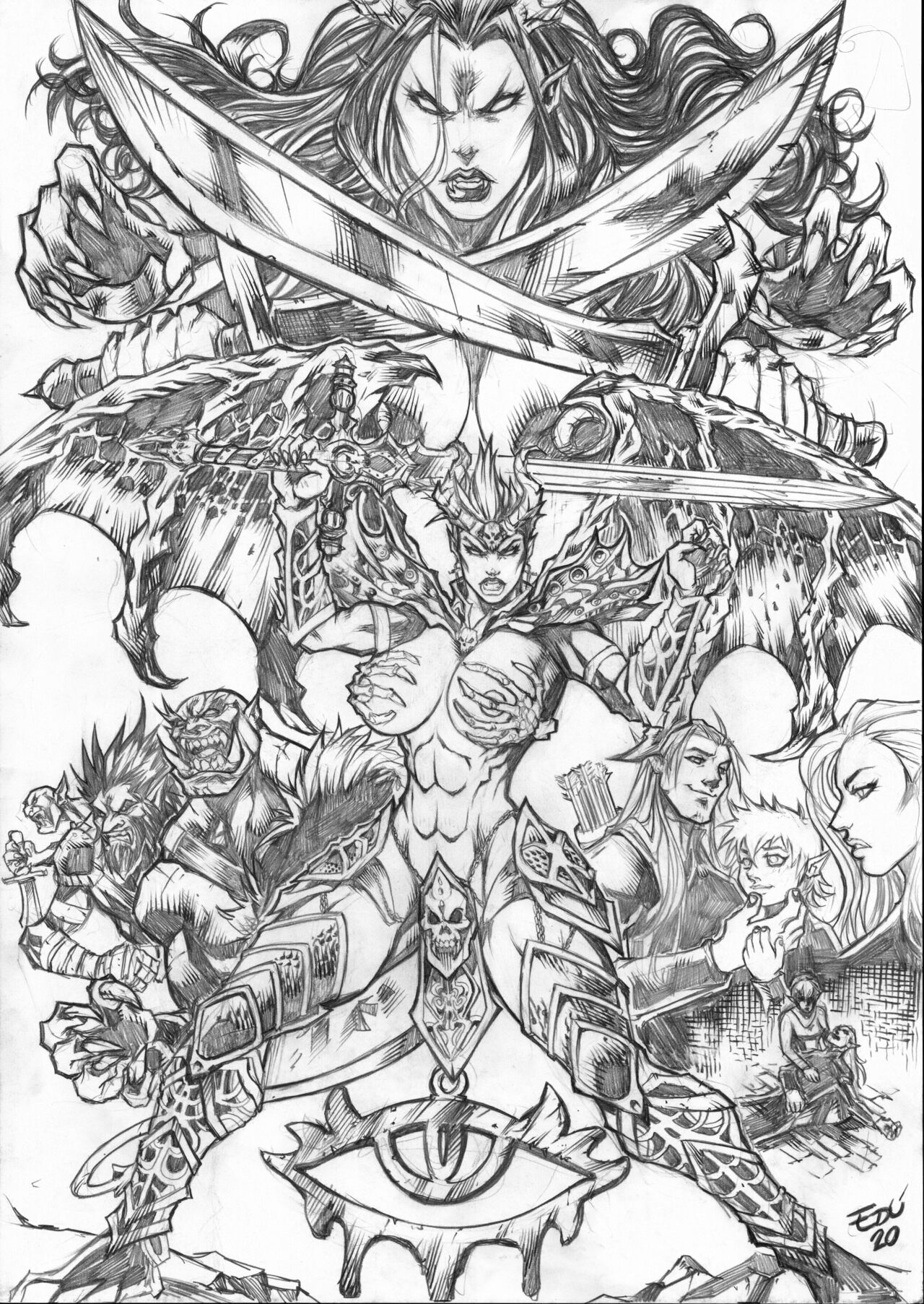 Jen-tai Origin story A page 1 full