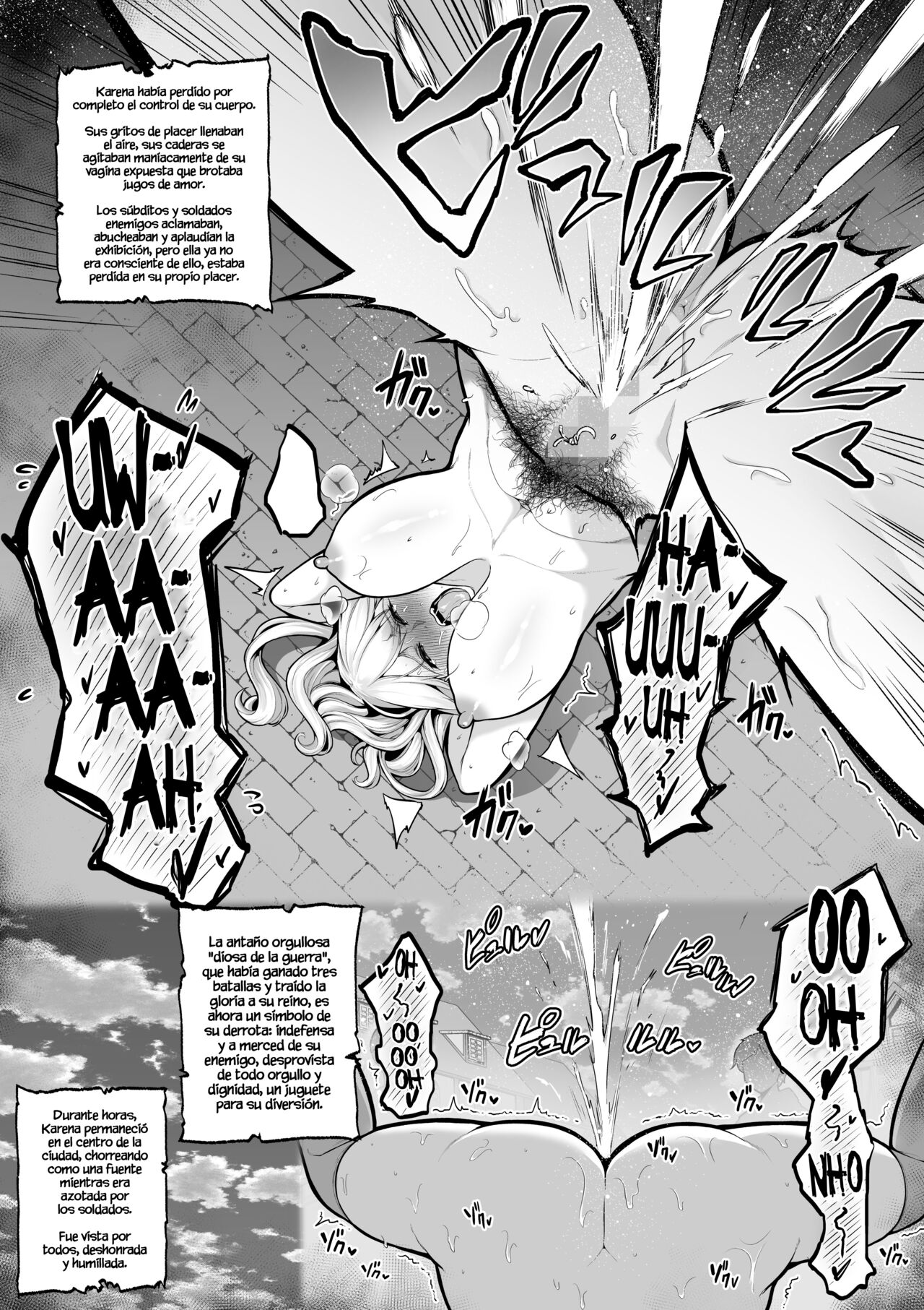 Haisenkoku no Onna Kishi, Tekigun ni Zenra Chanbara de Keiko o Tsukerareru page 7 full