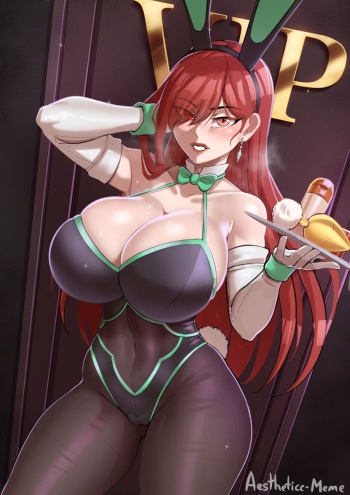 [Aestheticc-Meme] Bunnygirl Erza (Fairy Tail) cover