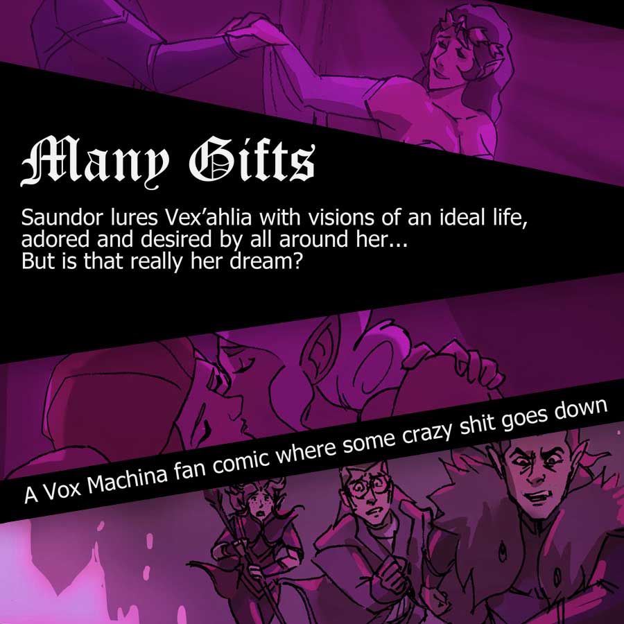 Many Gifts page 1 full