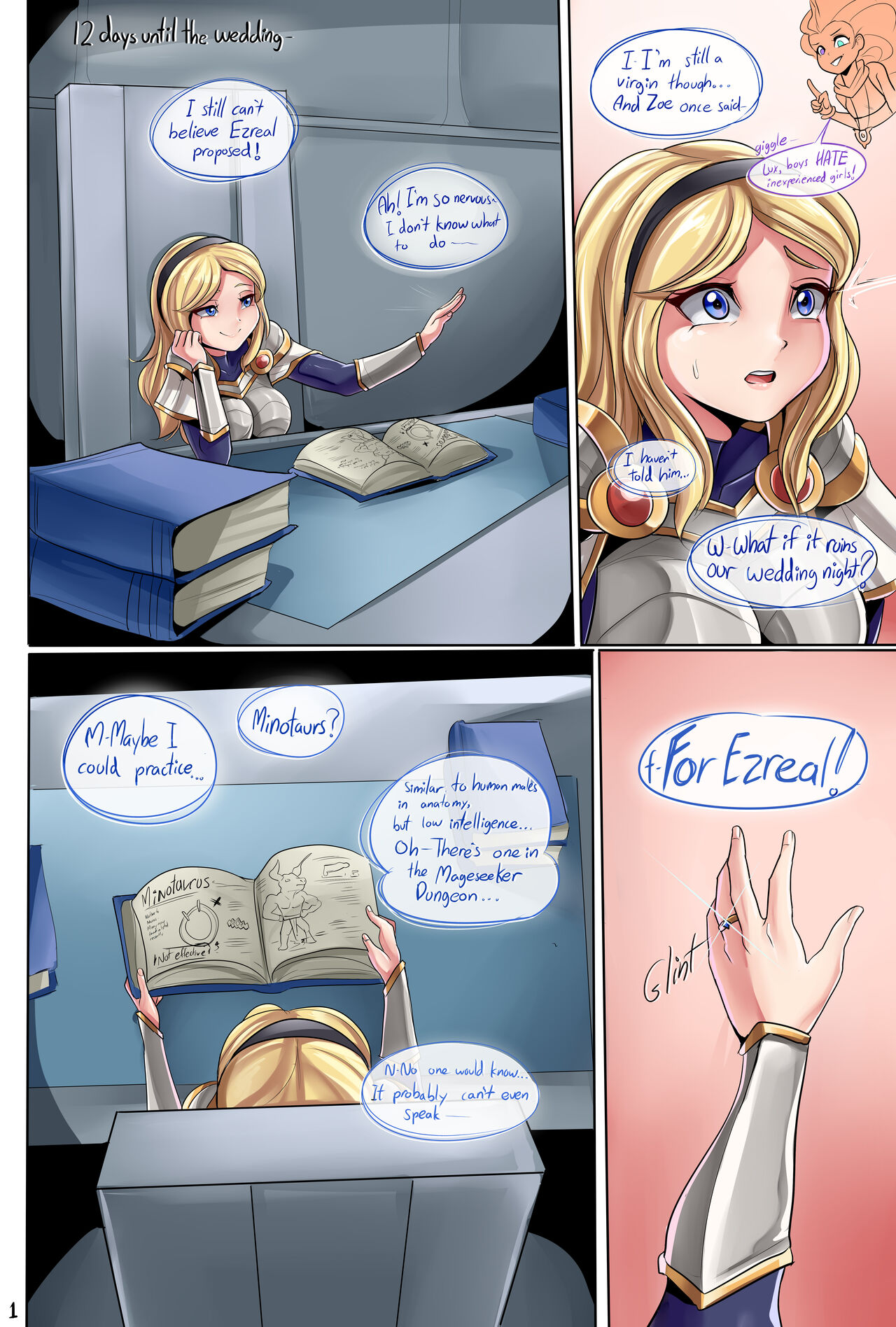 Lux & the Minotaur - True Love's Rape    - page 3 full