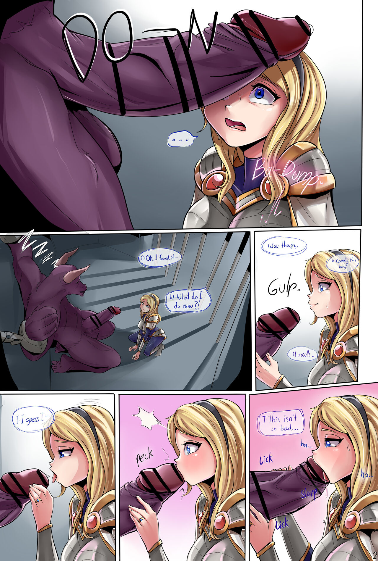 Lux & the Minotaur - True Love's Rape    - page 4 full