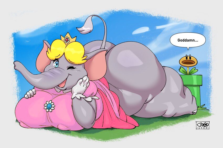 Super Mario Brothers Wonder Elephantidis page 4 full
