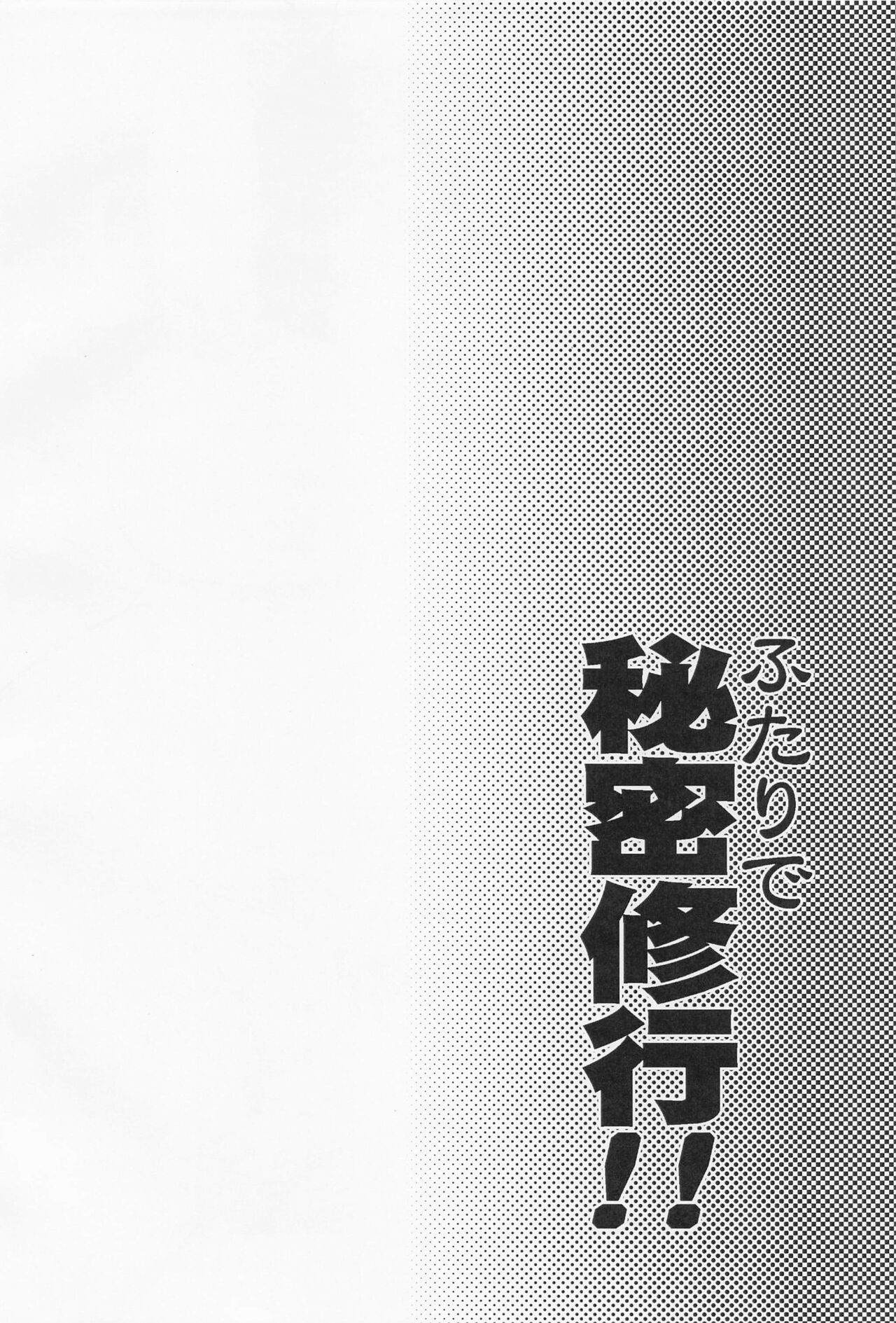 Futari de Himitsu Shugyou!! | Secret Training With Just The Two of Us!! page 3 full