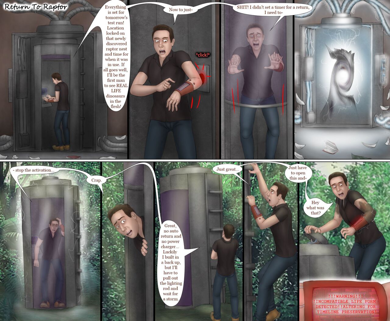 Return To Raptor page 1 full