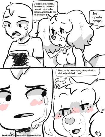 [Mini Butts] Care Cousin Cum (Spanish) [WolfKnight54] cover