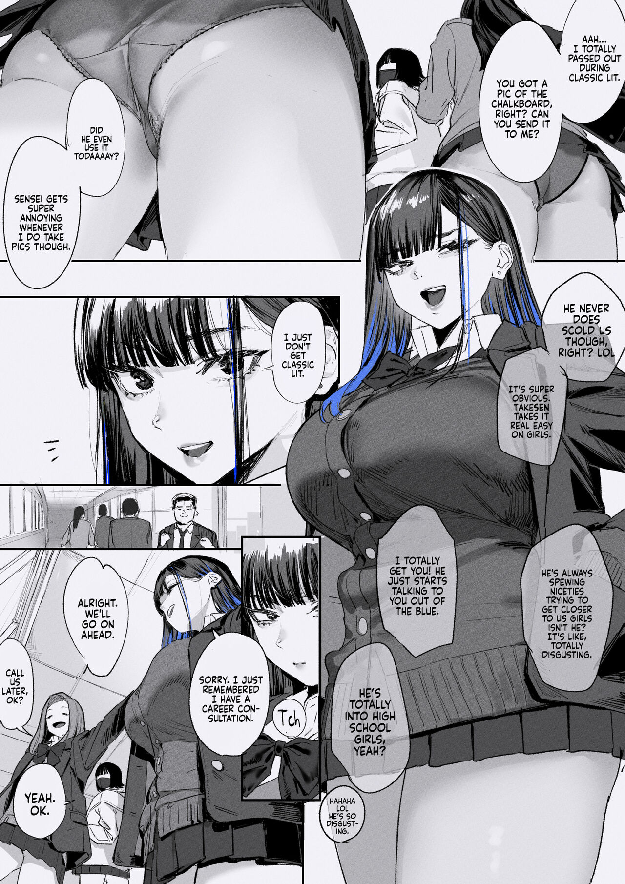 JK ni Ganmen Kijoui shitemorau Hanashi  | I Got a High School Girl to Ride my Face Cowgirl Style page 1 full