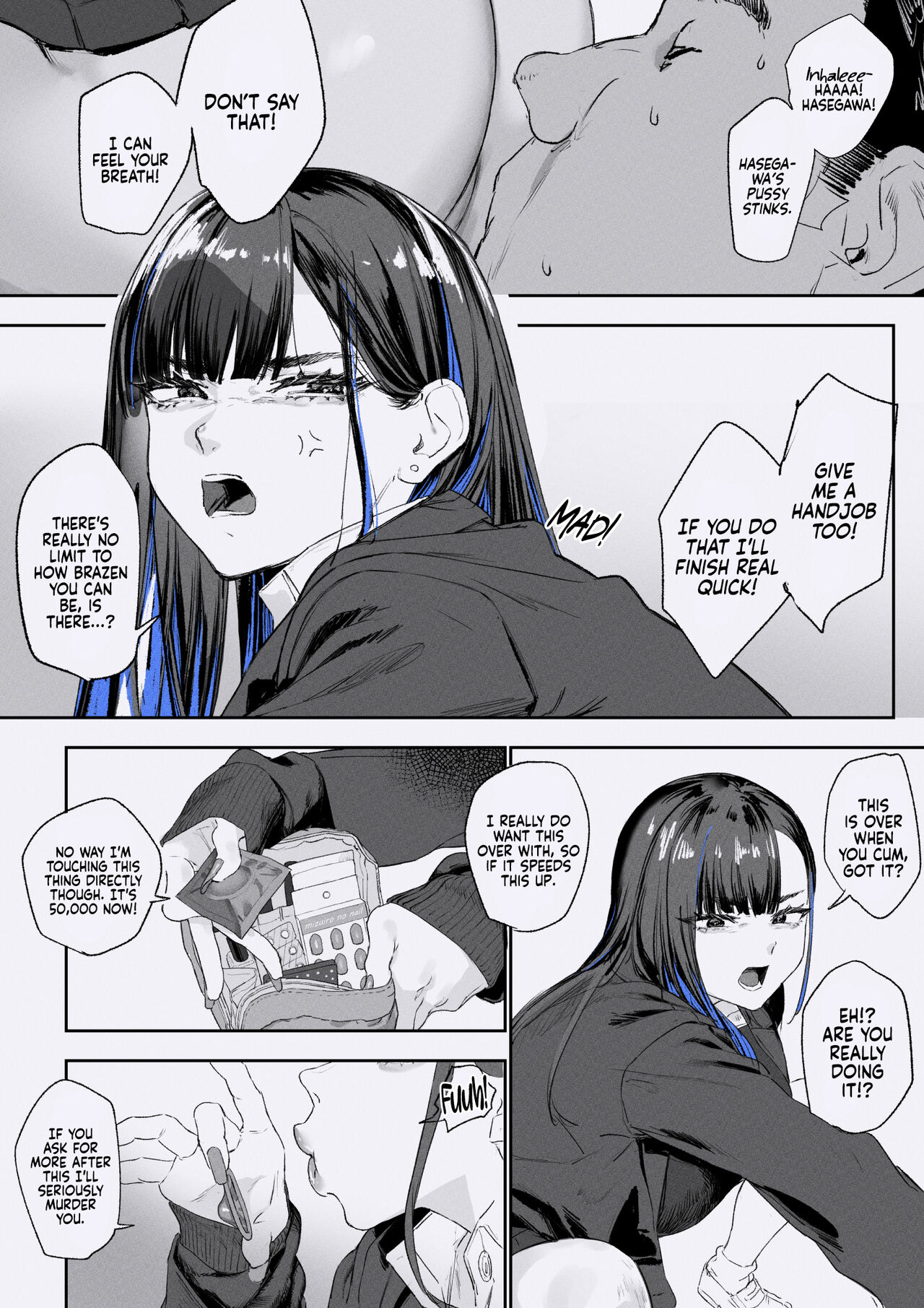 JK ni Ganmen Kijoui shitemorau Hanashi  | I Got a High School Girl to Ride my Face Cowgirl Style page 8 full