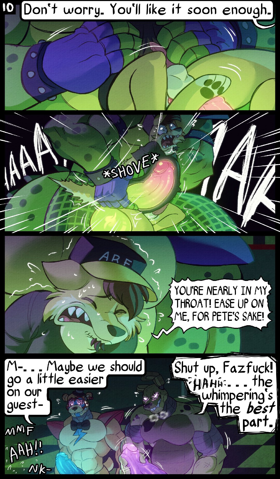 A Hole In One + FNAF Commissions page 11 full