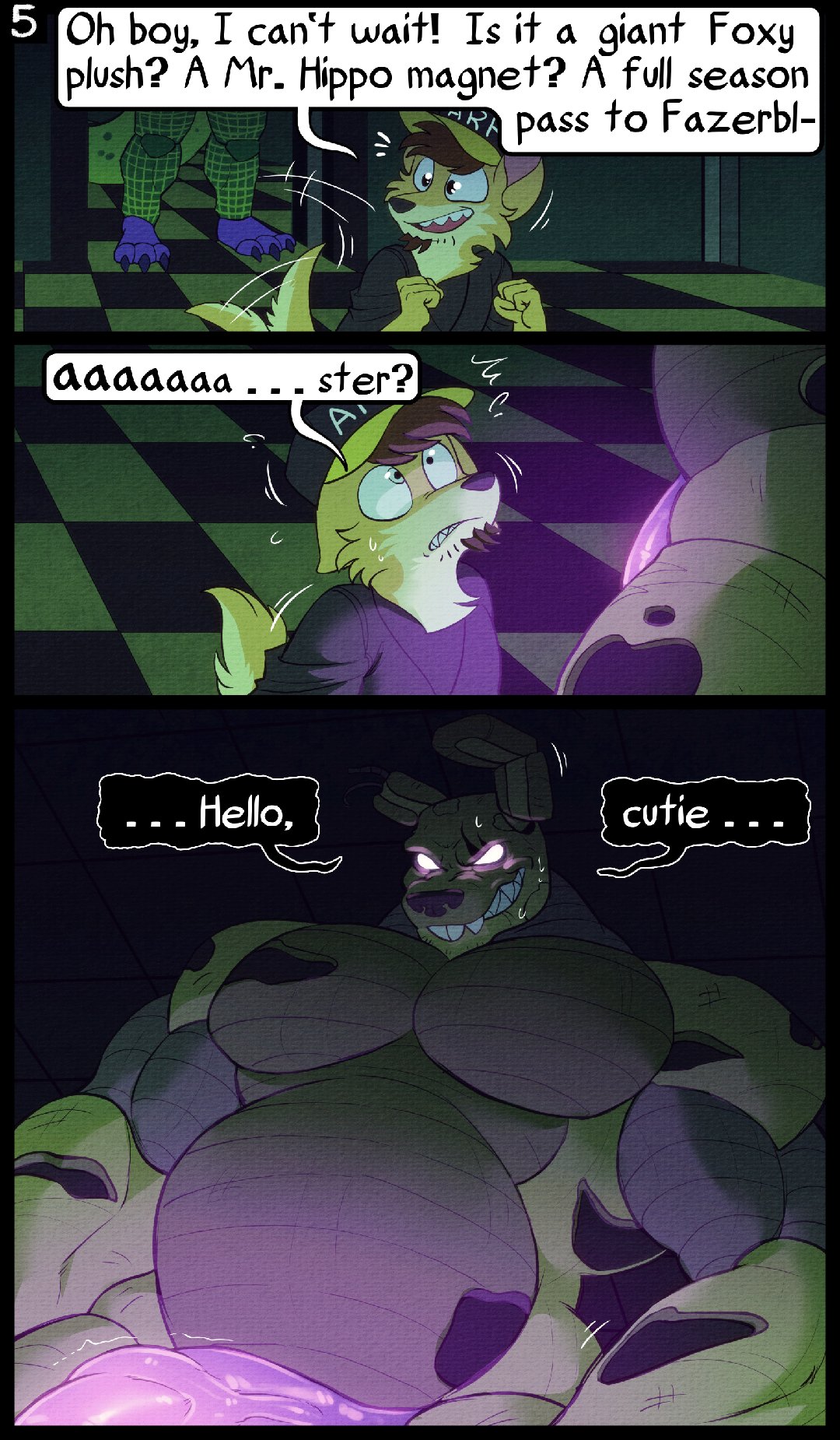 A Hole In One + FNAF Commissions page 6 full