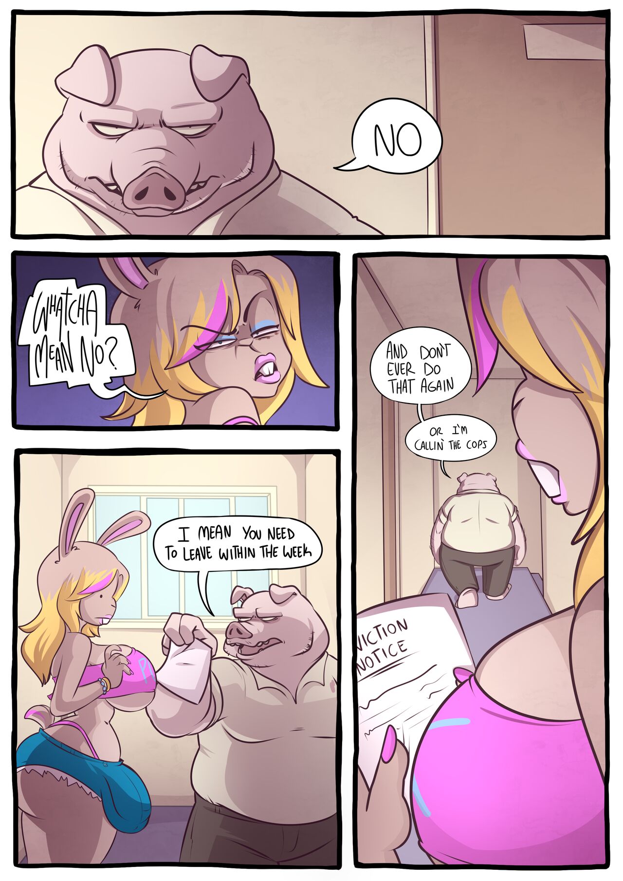 Pork, Eh? + Bonus Art page 7 full