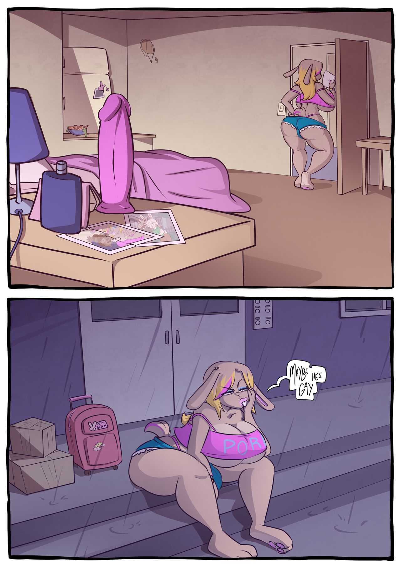 Pork, Eh? + Bonus Art page 8 full