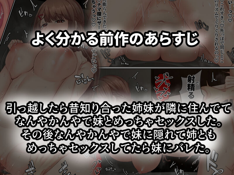 Otonari Shimai to no Koubi Seikatsu ~Kyonyuu Shimai to Mitashi Au Hibi~ page 2 full