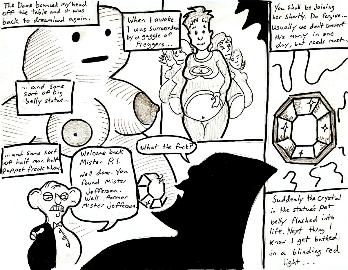 Permanently Pregnant Princess P.I. page 6 full