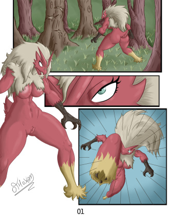 [Othoxon] Blaziken attacked by angry bees (Pokemon) [WIP] cover