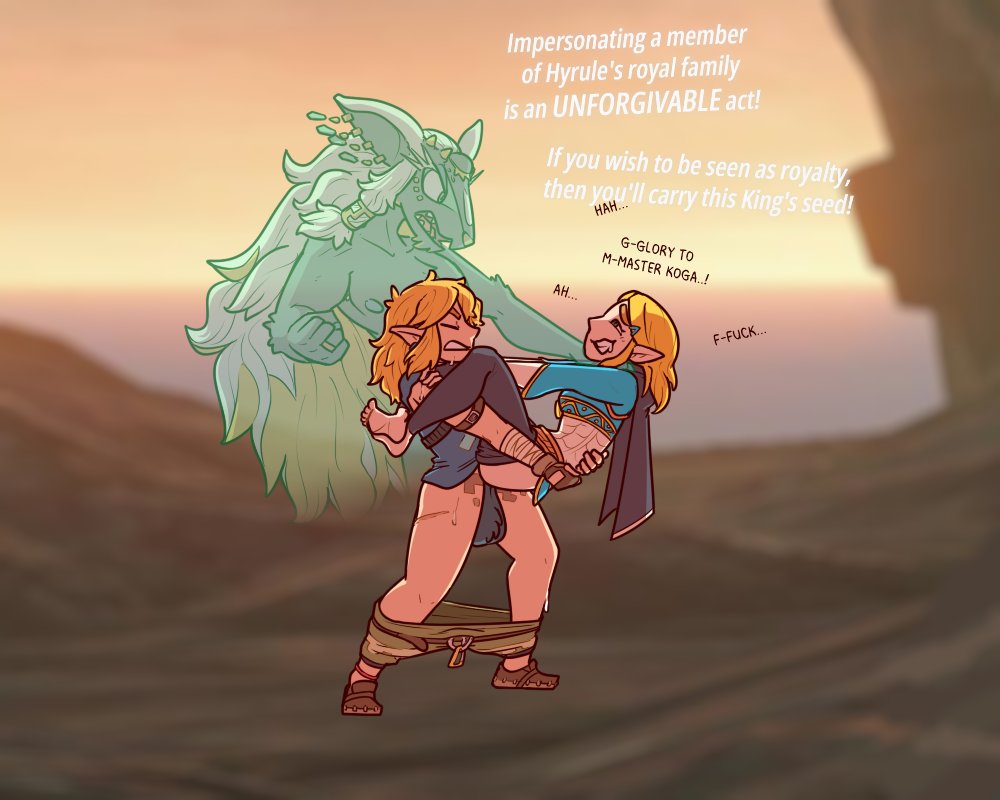 Link inherits Rauru's cock page 12 full