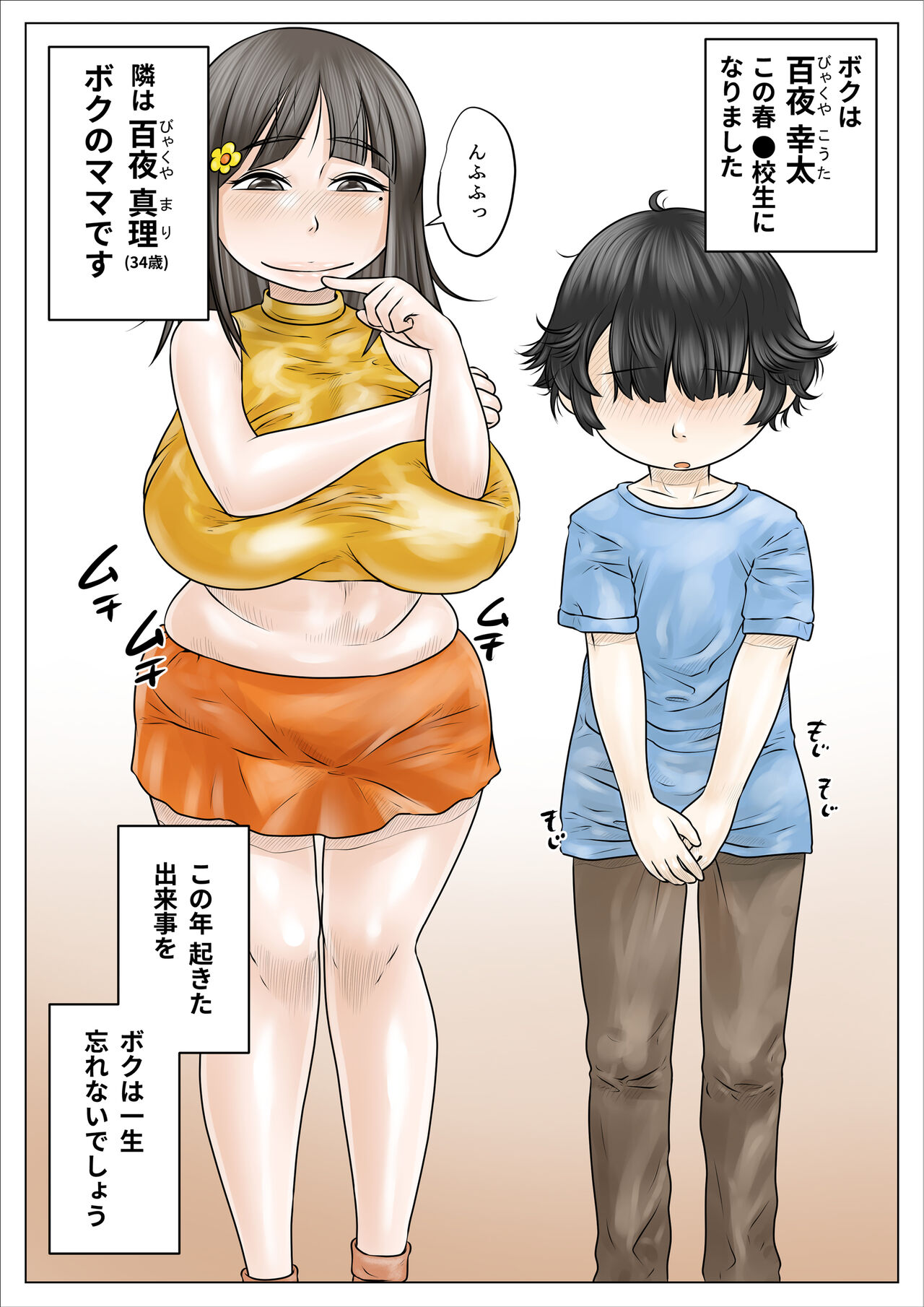 Dosukebe de Muchimuchi na Mama wa Musuko o Dekiai Shite Hanasanai page 2 full