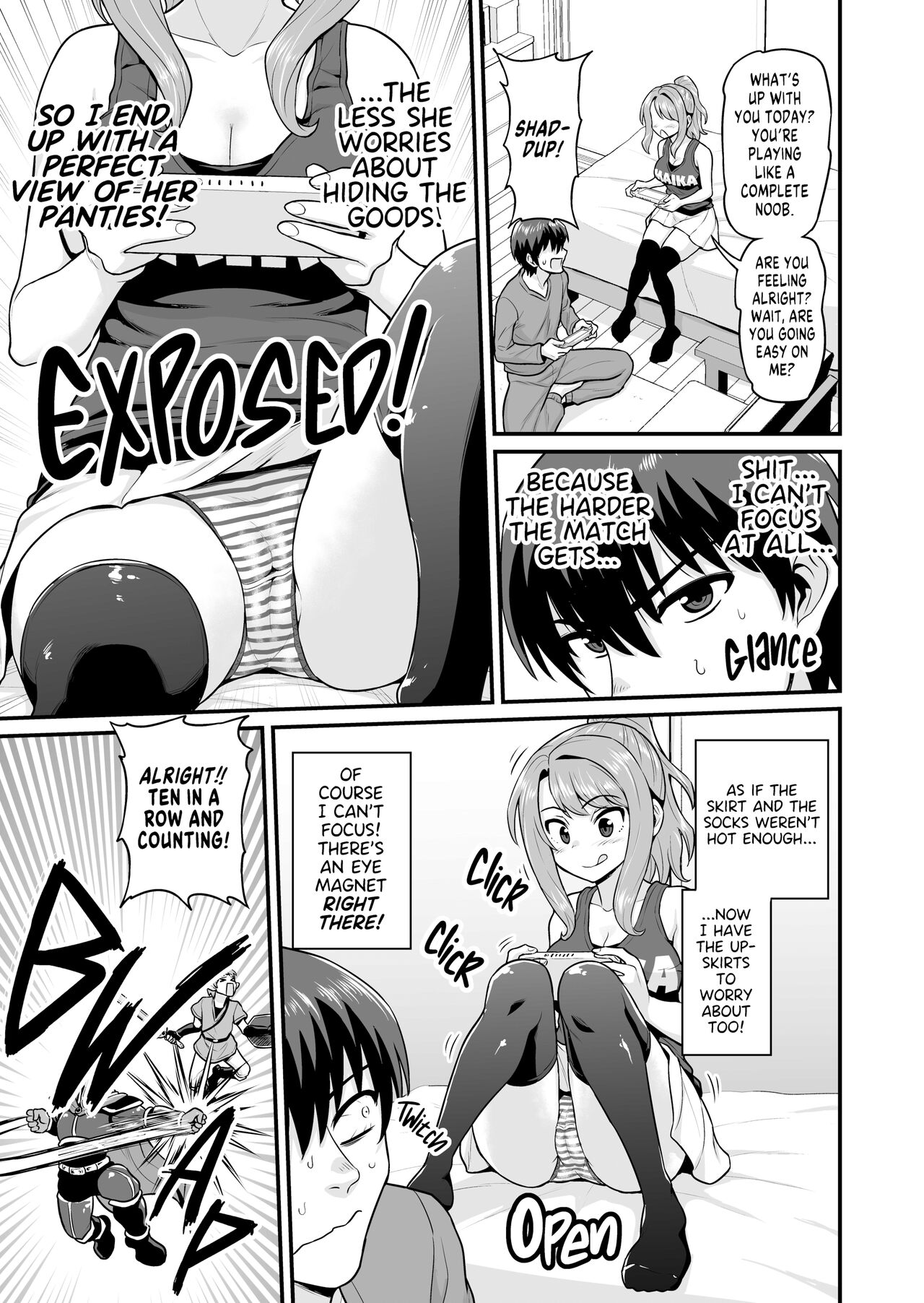 Game Tomodachi no Onnanoko to Yaru Hanashi | From Gaming Buddies to Fuck Buddies page 6 full
