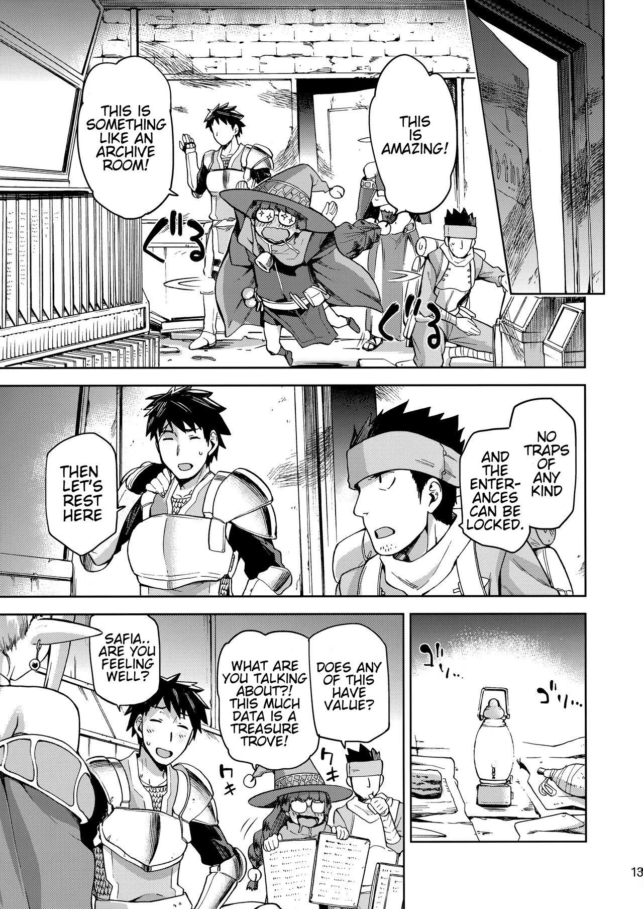 Keiyaku Melusine Iseki Hen page 12 full