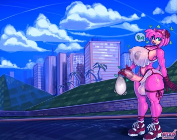 [Snao] Amy rose milkshake company cover
