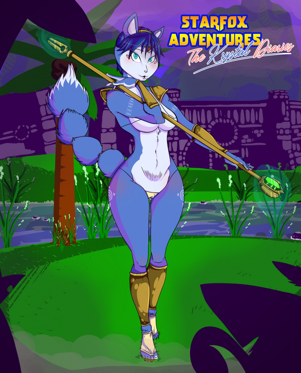 Star Fox Misadventures: The Krystal Diaries page 1 full