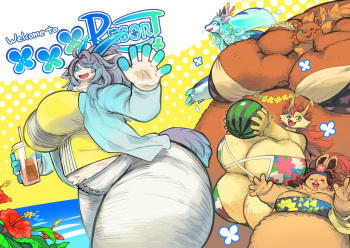 [MARBLE DOG (Utsuki Maito)] Welcome to ××× RESORT [Digital] cover