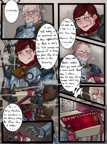 [MerryRemembrancer] Krieger Romance (Warhammer 40K) cover