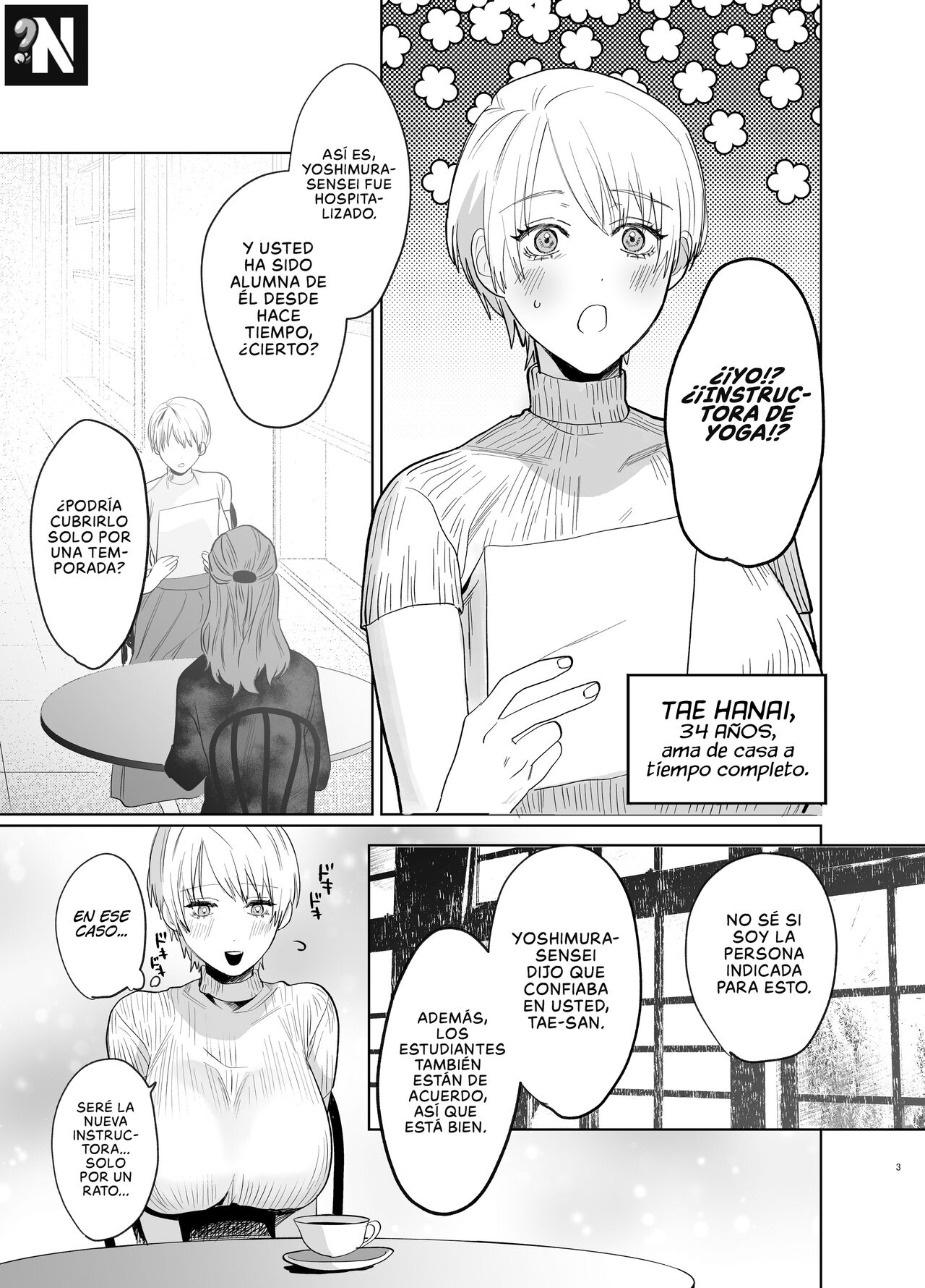 Shakaijin Keiken 0 no Hitozuma ga Yoga Instructor ni Nattara Netorareta Hanashi | La Historia Sobre cómo una Mujer Casada sin Experiencia Laboral se volvió Infiel cuándo se Convirtió en Instructora de Yoga page 2 full