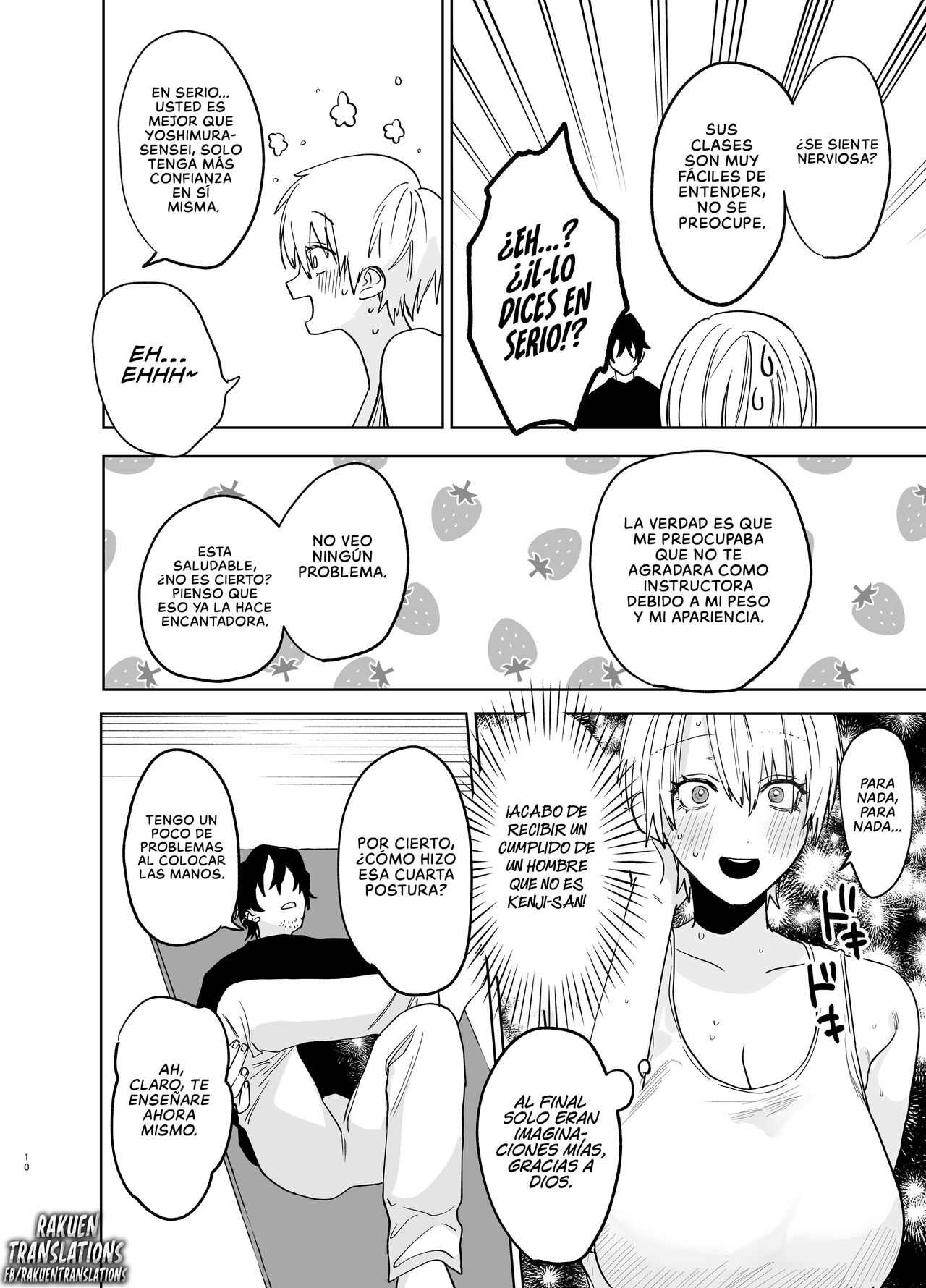 Shakaijin Keiken 0 no Hitozuma ga Yoga Instructor ni Nattara Netorareta Hanashi | La Historia Sobre cómo una Mujer Casada sin Experiencia Laboral se volvió Infiel cuándo se Convirtió en Instructora de Yoga page 9 full