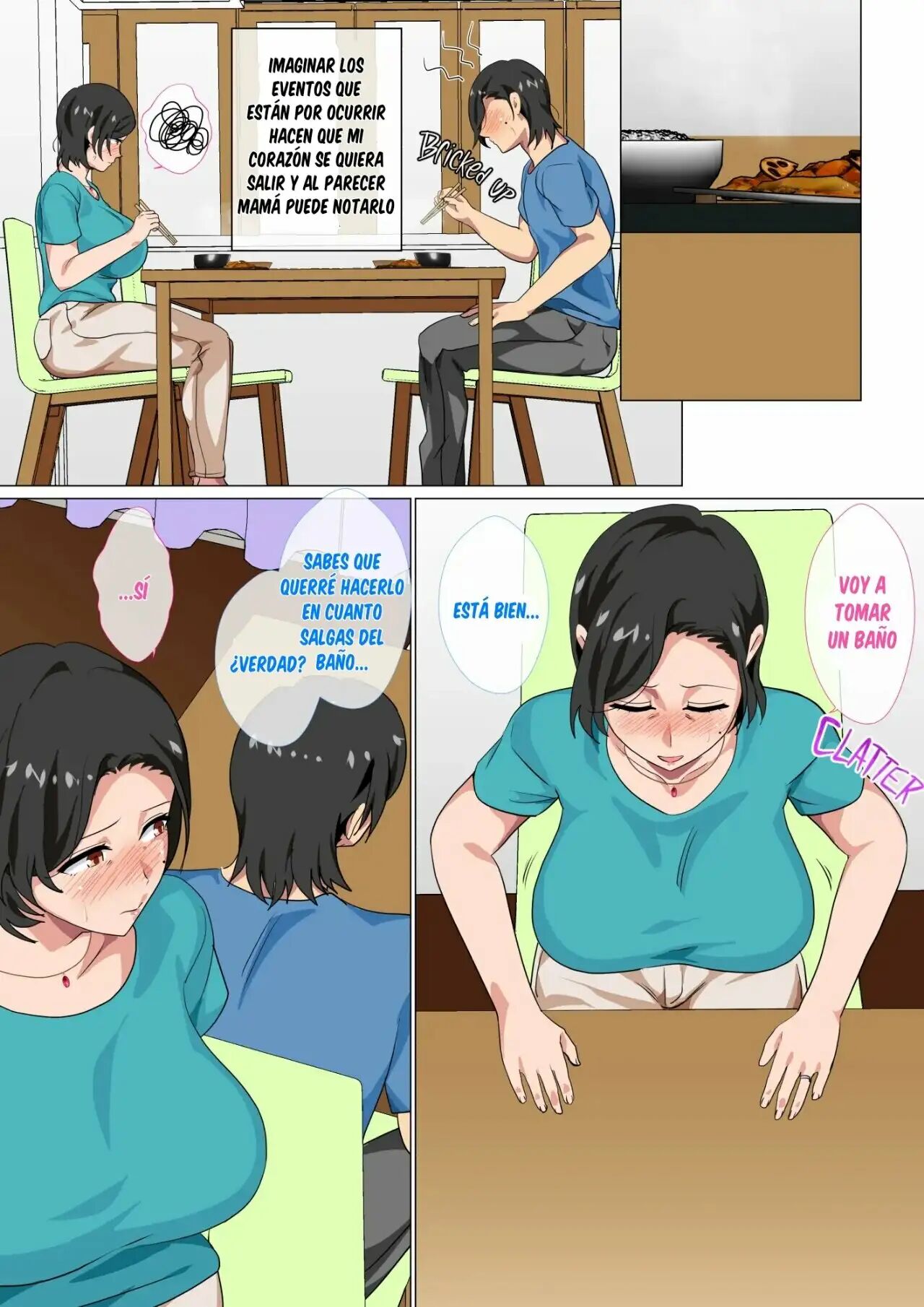 Hahaoya ni Kokuhaku Shitara Ichinichi dake Sex o Sasete Kureta Hanashi 1-2 | Me Confese A Mi Mama Y Ella Me Dejo Tener Un Festival Sexual De Un Solo Dia 1-2 page 11 full