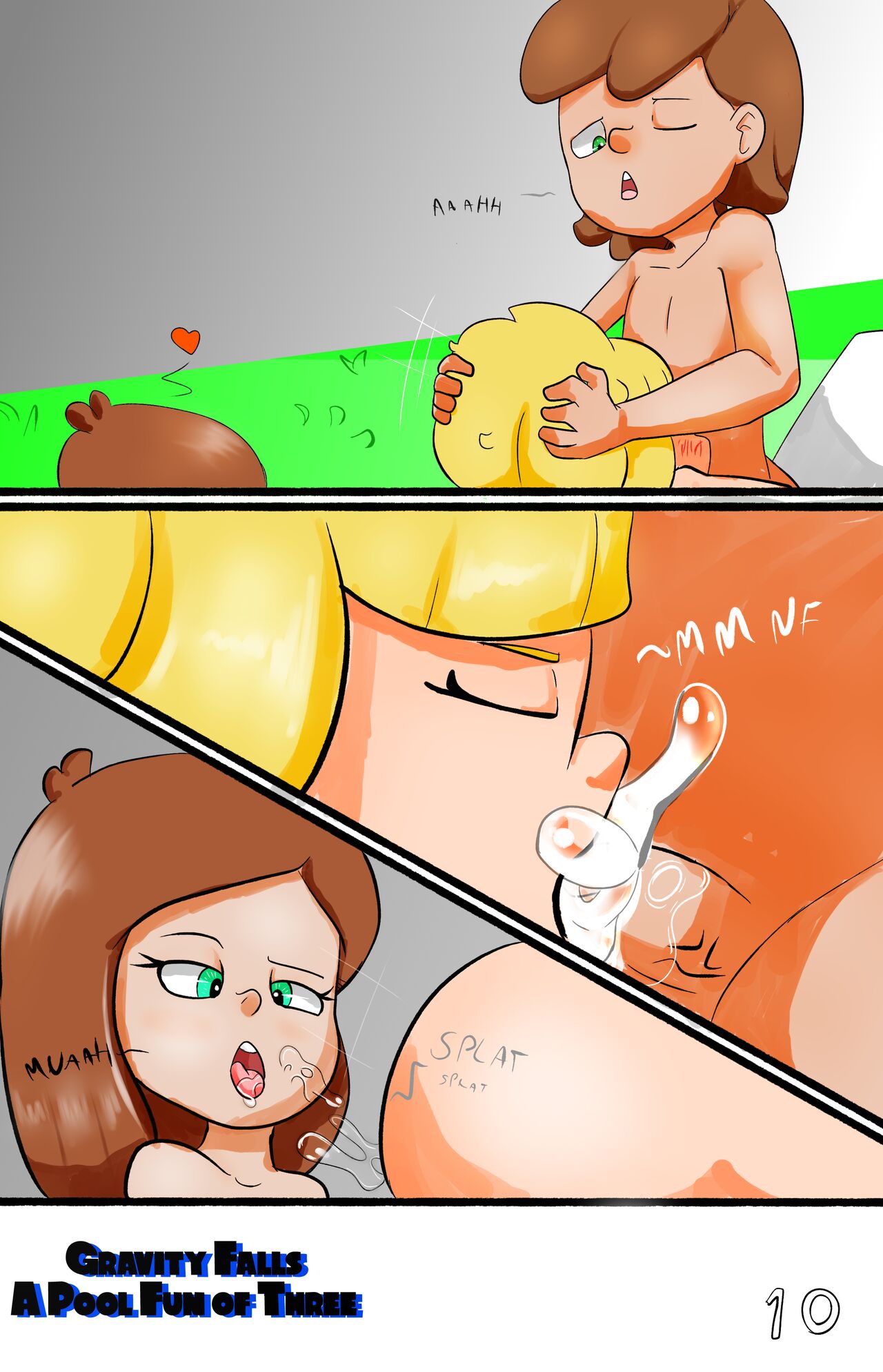 A Pool fun of Three page 11 full