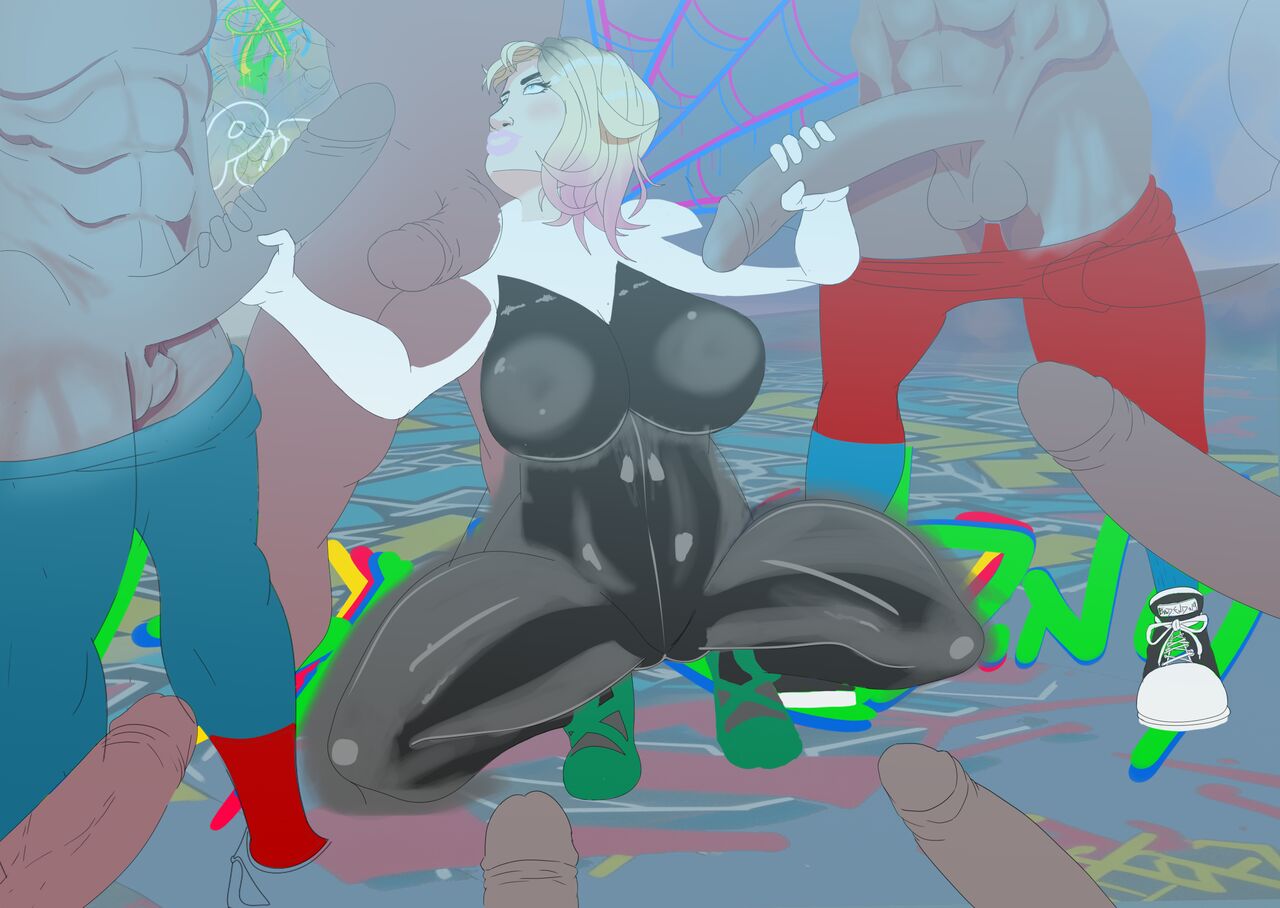SpiderGwen in NeggaVerse page 3 full