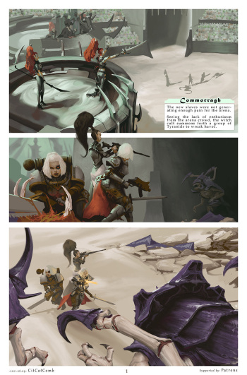 [CitCatComb] Commorragh cover