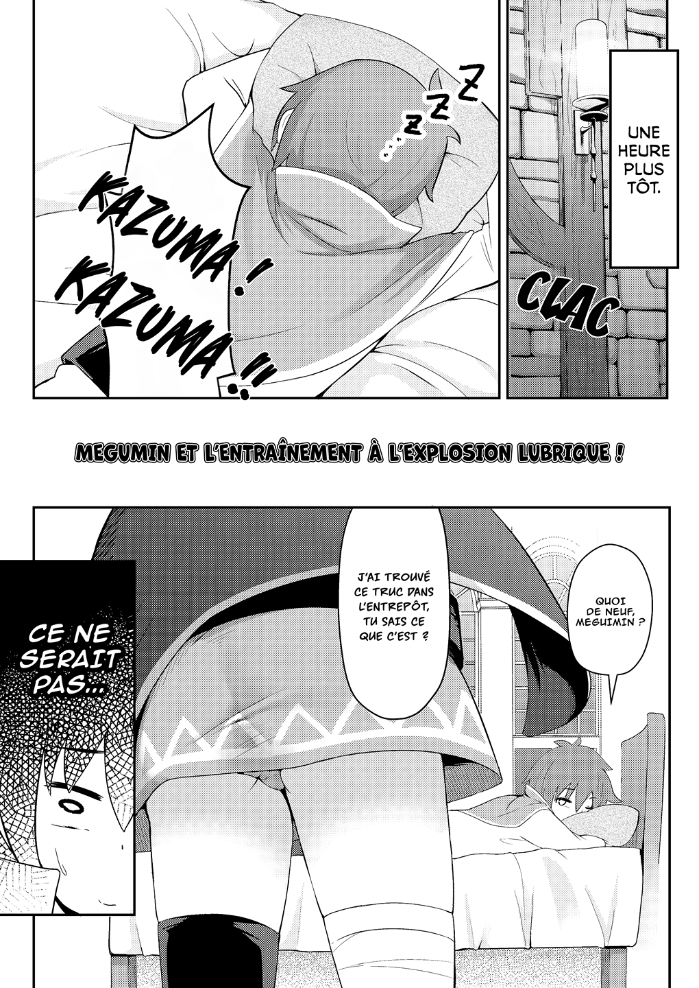 Kono Sukebe na Bakuretsu Musume ni Tyoukyou wo! | Megumin et l’entraînement à l’explosion lubrique ! page 6 full