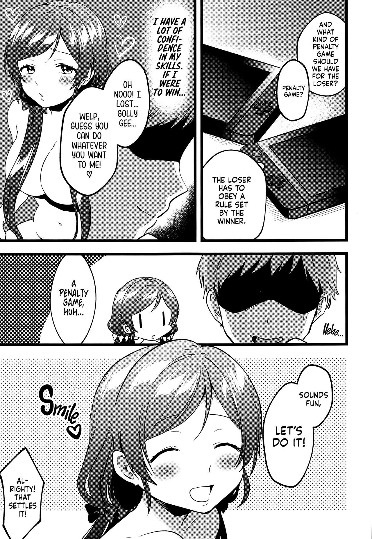 Goddess’ Punishment Game page 4 full