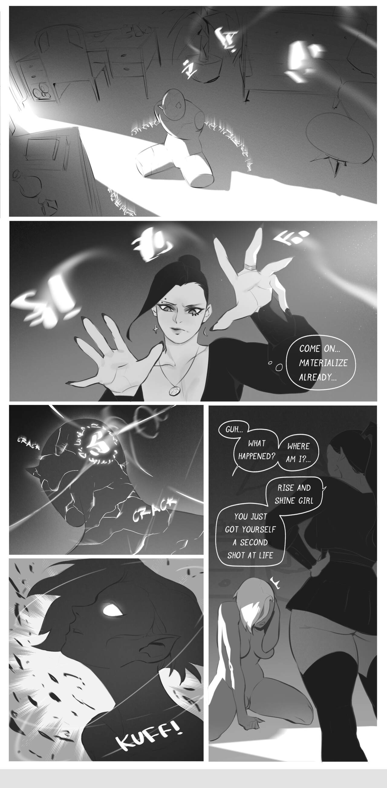 Unfinished comic page 1 full