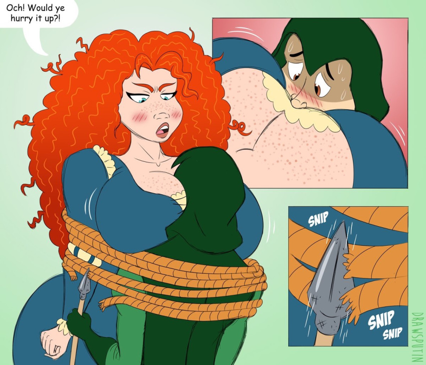 Brave Merida’s Fate  and page 3 full