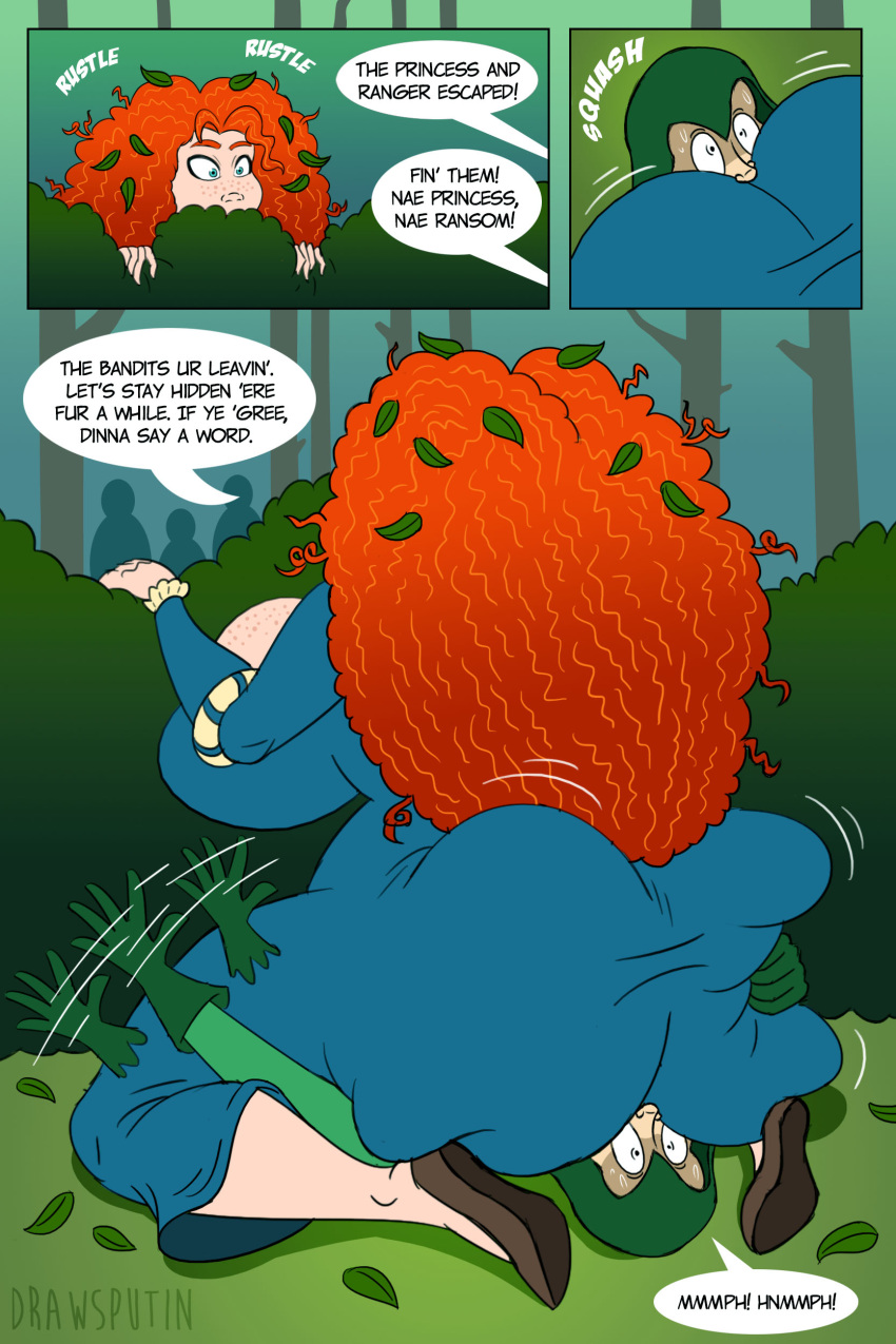 Brave Merida’s Fate  and page 4 full